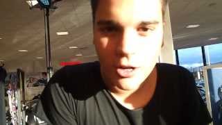 Oscar Zia födelsedags hälsning till mig