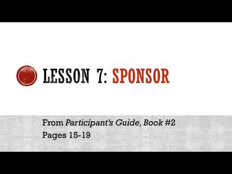 Celebrate Recovery Lesson 7