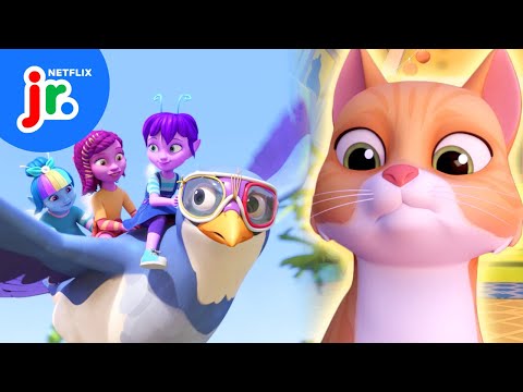 Dew Drops and Their Furry Friends! 🐶🐱 Dew Drop Diaries | Netflix Jr
