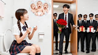 🌹CEO is infertile;poor student gives birth to triplets overnight!He takes them home to dote on!