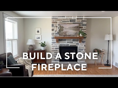 How to Build a Stone Fireplace | FULL VIDEO