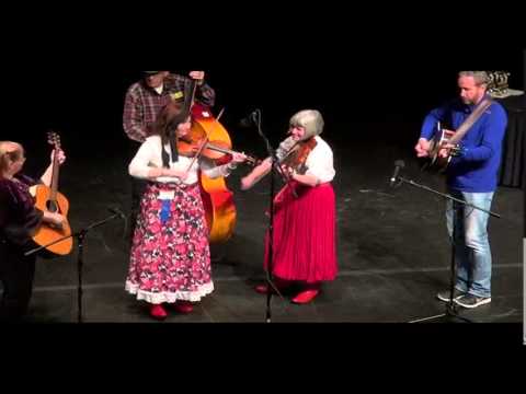 2014-03-22 Twin Fiddle C1   Donna Reuter and Judy McGarvey - 2014 Oregon State Fiddle Contest