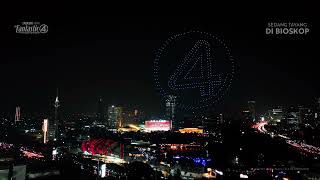 The Fantastic Four: First Steps | First Marvel-inspired Drone Show in Indonesia | In Cinemas Now