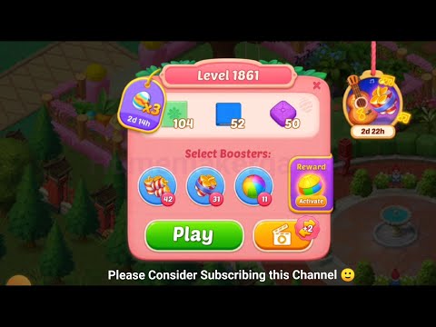 Matchington Mansion Level 1861, Level 1862, Level 1863 & Level 1864 @Intvo