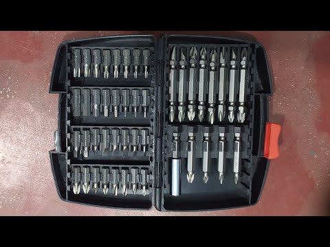 Набор отверточных насадок YATO 1/4", 45 шт. с держателем (YT-04620) Набор отверточных насадок YATO 1/4", 45 шт. с держателем (YT-04620)