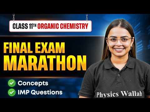 Class 11 Organic Chemistry MARATHON 2026 🔥 | Complete Chemistry Revision | One Shot By Shourya Ma'am