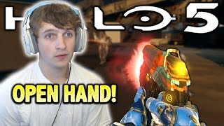 OPEN HAND BOLTSHOT ISN'T EASY TO GET A SPREE WITH! (Halo 5 Warzone)