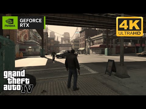 GRAND THEFT AUTO 4 - RTX Remix Path Tracing - Full Gameplay Walkthrough | 4K