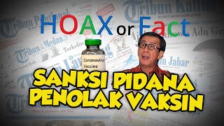 Menkumham Yasonna Laoly Hapus Sanksi Pidana Penolak Vaksin Covid-19? Ini Faktanya