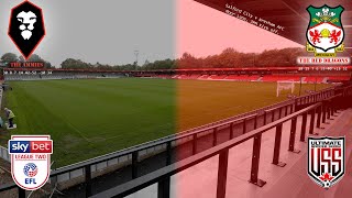 SALFORD CITY 3 WREXHAM AFC 1 LGE TWO POSTGAME REPORT