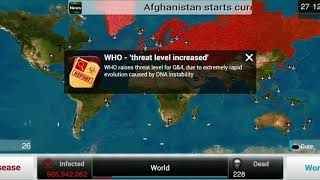 Plague Inc Kill everybody with Bacteria With Achivement Unlock Virus and The end Plague