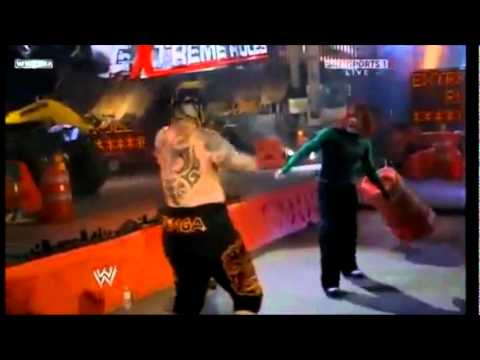 WWE Jeff Hardy vs Umaga Highlights "Falls Count Anywhere" One Night Stand