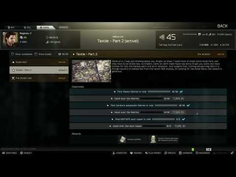 Escape From Tarkov Quest ไทย - Textile Part 2