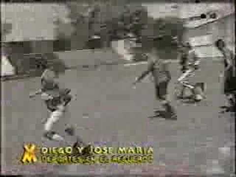 Deportes en el Recuerdo Pablo y Pachu (interpretados por Dié