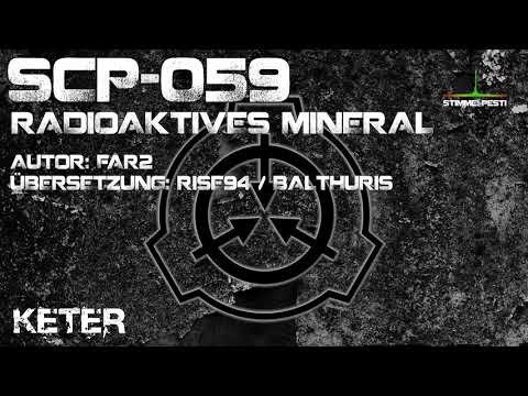 SCP-059: "Radioaktives Mineral"