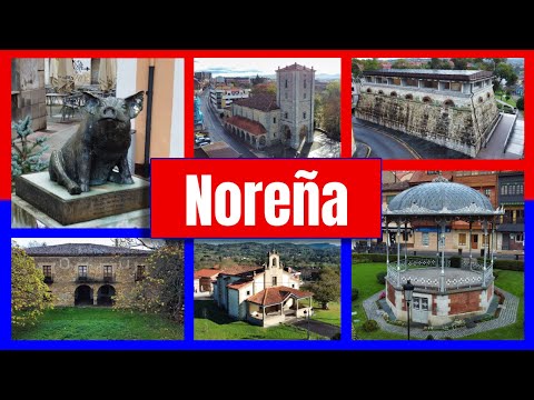 NOREÑA (CONCEJO DE NOREÑA - ASTURIAS) A VISTA DE DRON [4K]