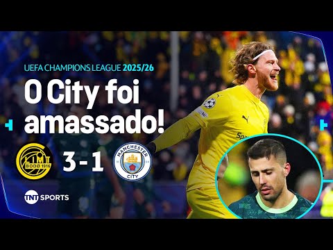 ملخص مباراة بودو جليمت ضد مانشستر سيتي بتاريخ 2026-01-20