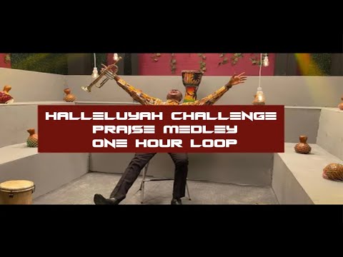 Halleluyah Challenge Praise Medley | 1 Hour Loop (with Transitions) | Nathaniel Bassey
