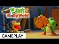 Burt the Bashful Boss Battle - Poochy & Yoshi's Woolly World Gameplay