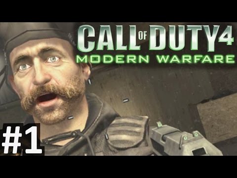 CoD4 Campaign Part 1 "Call of Duty 4: Modern Warfare" PC Gameplay