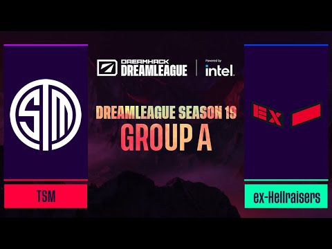 Dota2 - TSM vs ex-Hellraisers - Game 1 - DreamLeague Season 19 - Group A