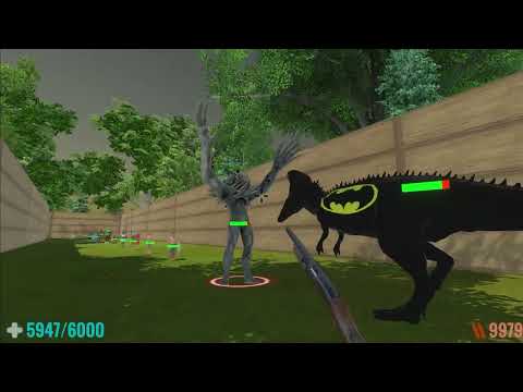 Fps Avatar & Batman Carcharodontosaurus Vs All Units DeathRUN ♦ Animal Revolt Battle Simulator ♦
