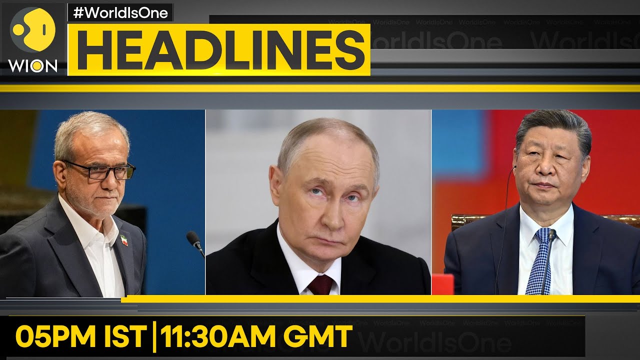 Putin Hails 'Holy Mission' Of Russian Troops | Iran Prez's Bid To Pacify Protesters | WION Headlines