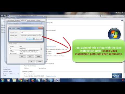 Java Tutorial 3 Set Path In Environment Variable