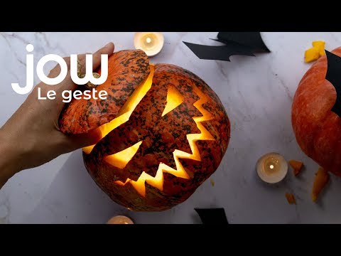 Comment découper une citrouille pour Halloween