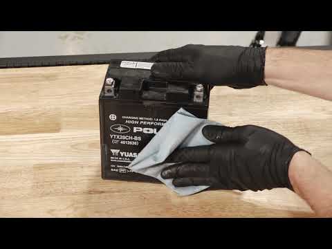 Voyageur Battery Removal and Installation - Polaris Snowmobiles