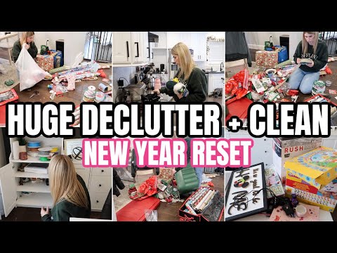 DECLUTTERING, CLEANING & ORGANIZING | Declutter & Clean With Me 2026 | CLEANING MOTIVATION