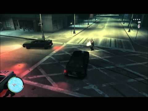 GTA IV Police Chase 7 FIB