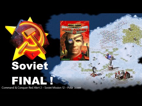 C&C: Red Alert 2 - Soviet Mission 12: Polar Storm - Hard Difficulty - 4K