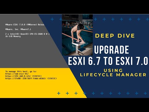 How to Upgrade ESXi 6.7 to ESXi 7.0 using Lifecycle Manager | vSphere 7.0 Upgrade