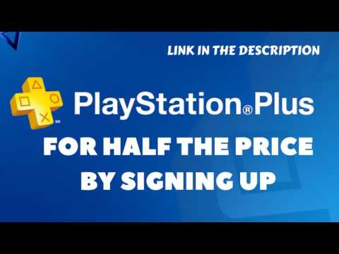 PlayStation Plus: 12 Month Membership For Half Price By Only Signing Up