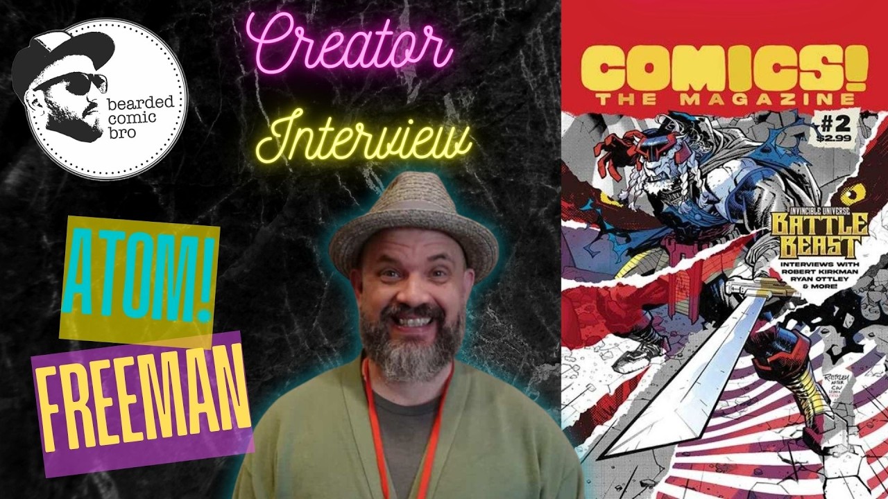 Interview with Atom! Freeman (Publisher of Comics! The Magazine)