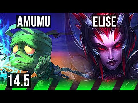 AMUMU vs ELISE (JNG) | 2/0/4 | BR Master | 14.5