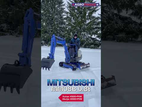 Mitsubishi MM08B, мини-экскаваторы