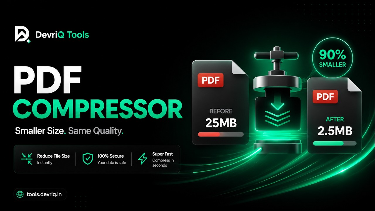 Video tutorial: How to use PDF Compressor — Reduce Size to 200KB or 100KB Free