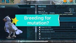 How to get Mutations ( works for any tame ) - Ark Mobile