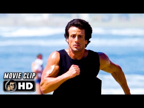 ROCKY III Clip - "Beach" (1982) Sylvester Stallone