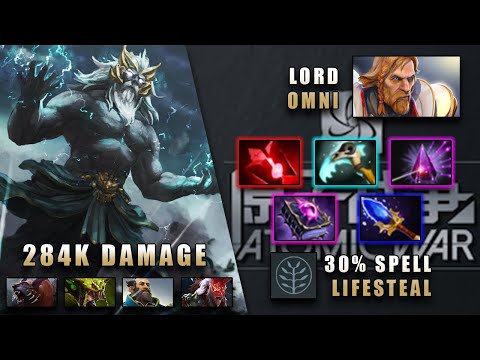 Zeus Tanking with Pure Spell Lifesteal [Dota 2 Atomic War]