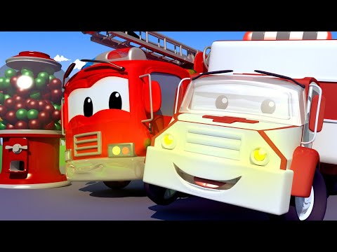 Amber der Krankenwagen -  Frank das Feuerwehrauto hat gefährliche Chemikalien verschüttet!