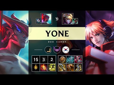 Yone ADC vs Ezreal - KR Master Patch 25.21
