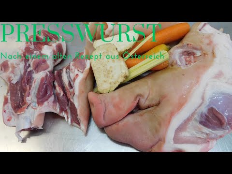 Presswurst without artificial gelatin – based on an old Austrian recipe!