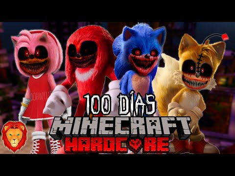 SOBREVIVÍ 100 días en un Apocalipsis de SONIC.EXE en Minecraft HARDCORE y esto es lo que sucedió...