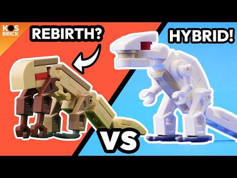 I've built Lego mini JURASSIC WORLD & REBIRTH!