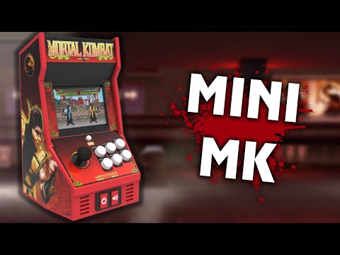 PLAYING A TINY MK ARCADE MACHINE