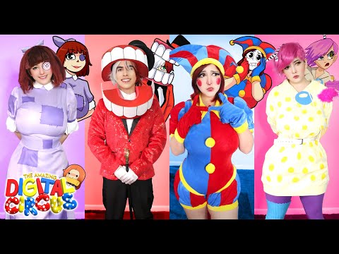 THE AMAZING DIGITAL CIRCUS: COSPLAY COMPILATION | JocyCosplay - OtraVezLunesShow