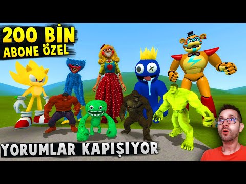 Yorumlarınız 200 Bin Aboneye Özel Kapışıyor G-Mod #yorumlarkapışıyor
